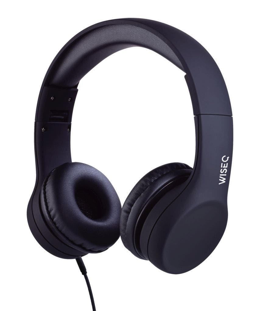 WISEQ Junior - Kinderkoptelefoon - Zwart