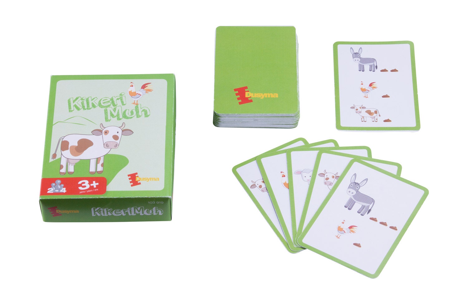 Kaartspel dierengeluiden| KikeriMuh