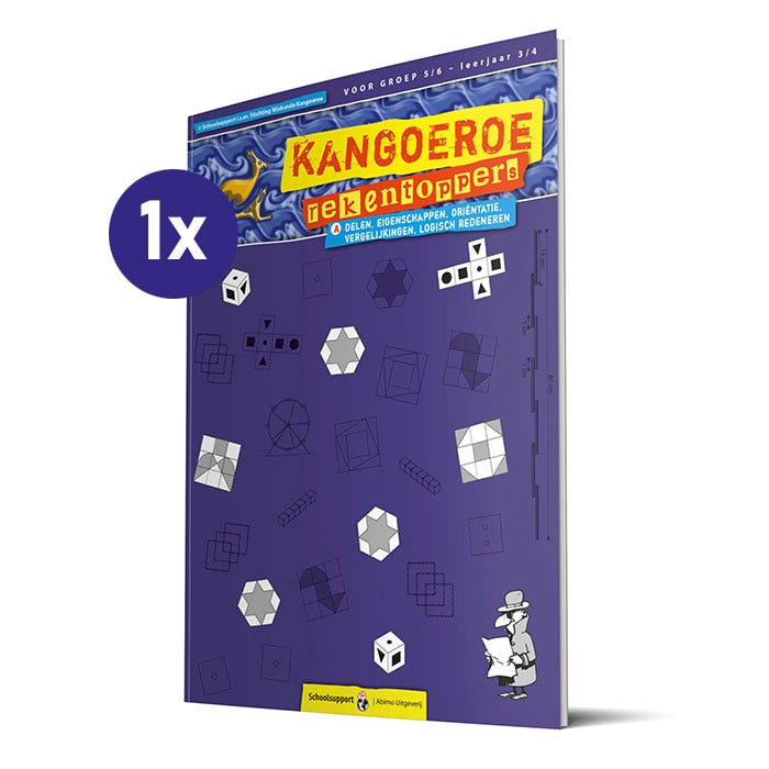 Kangoeroe Rekentoppers 1 gr. 5/6 A oefenboek (los exemplaar)