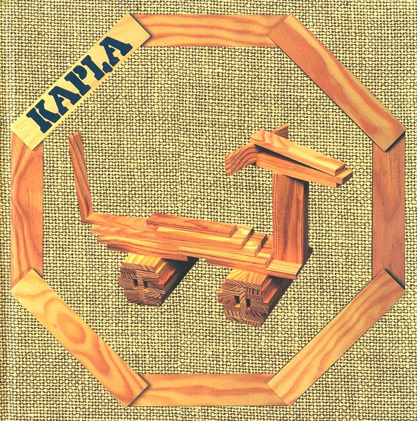 Kapla voorbeeldboek 4 (bruin)