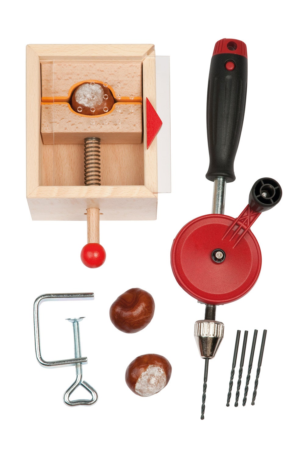 Kastanjeboor voor kinderen | Deluxe