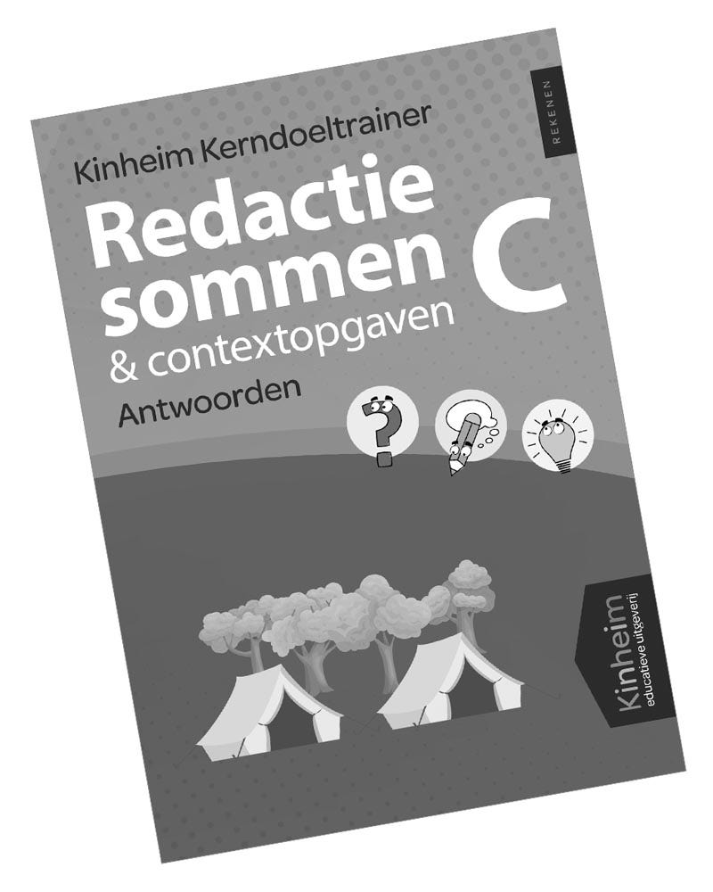 Kerndoeltrainer Redactiesommen & Contextopgaven C - antwoorden