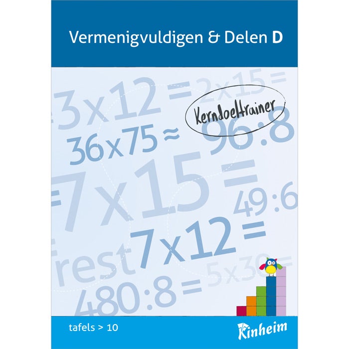 Kerndoeltrainer Vermenigvuldigen & Delen D (los exemplaar)