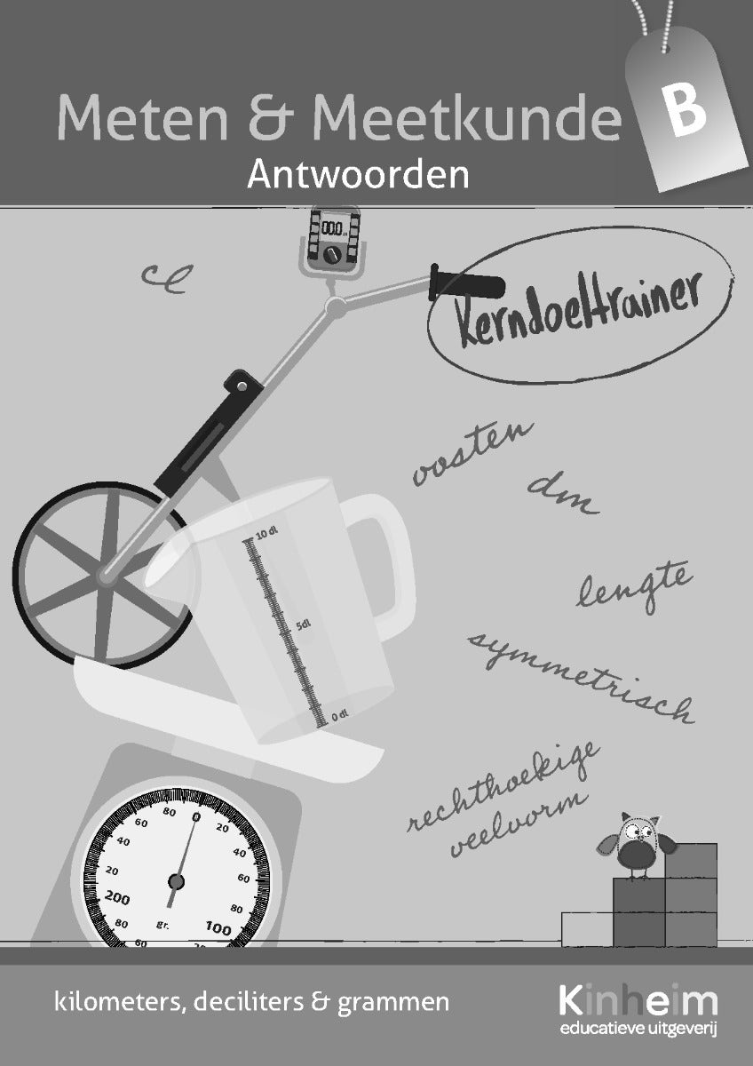 Kerndoeltrainer Meten & Meetkunde B antwoordenboek 