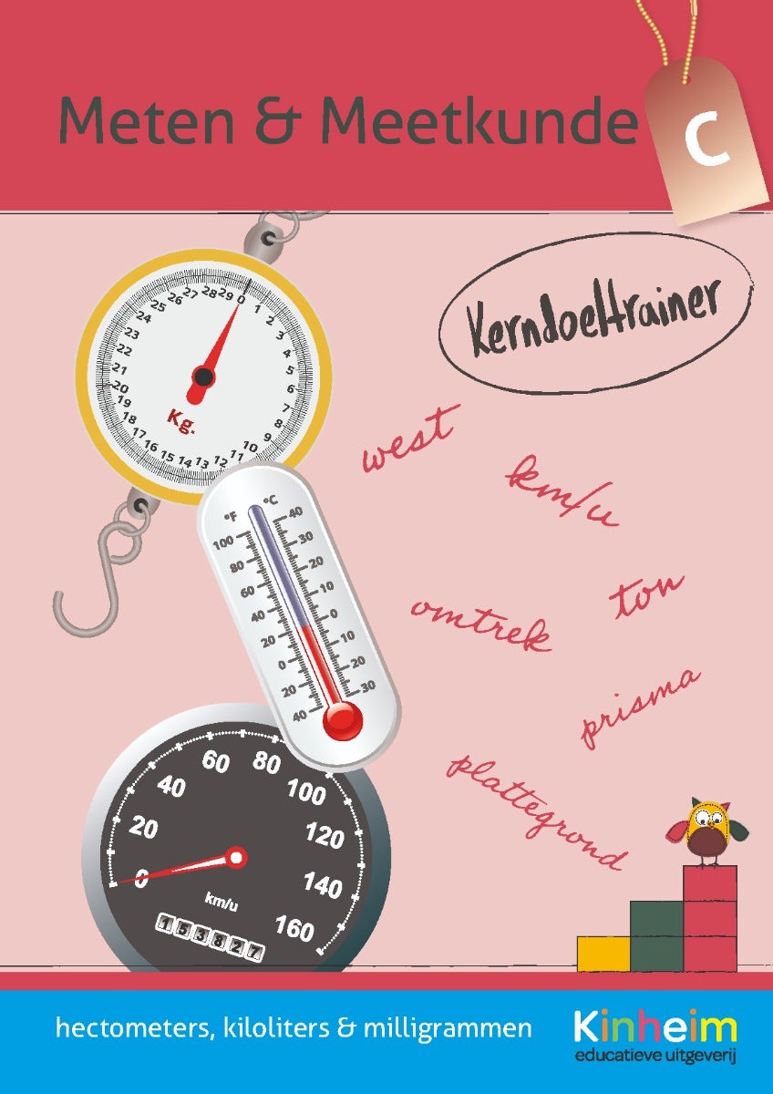 Kerndoeltrainer Meten & Meetkunde C (set 5 ex.)