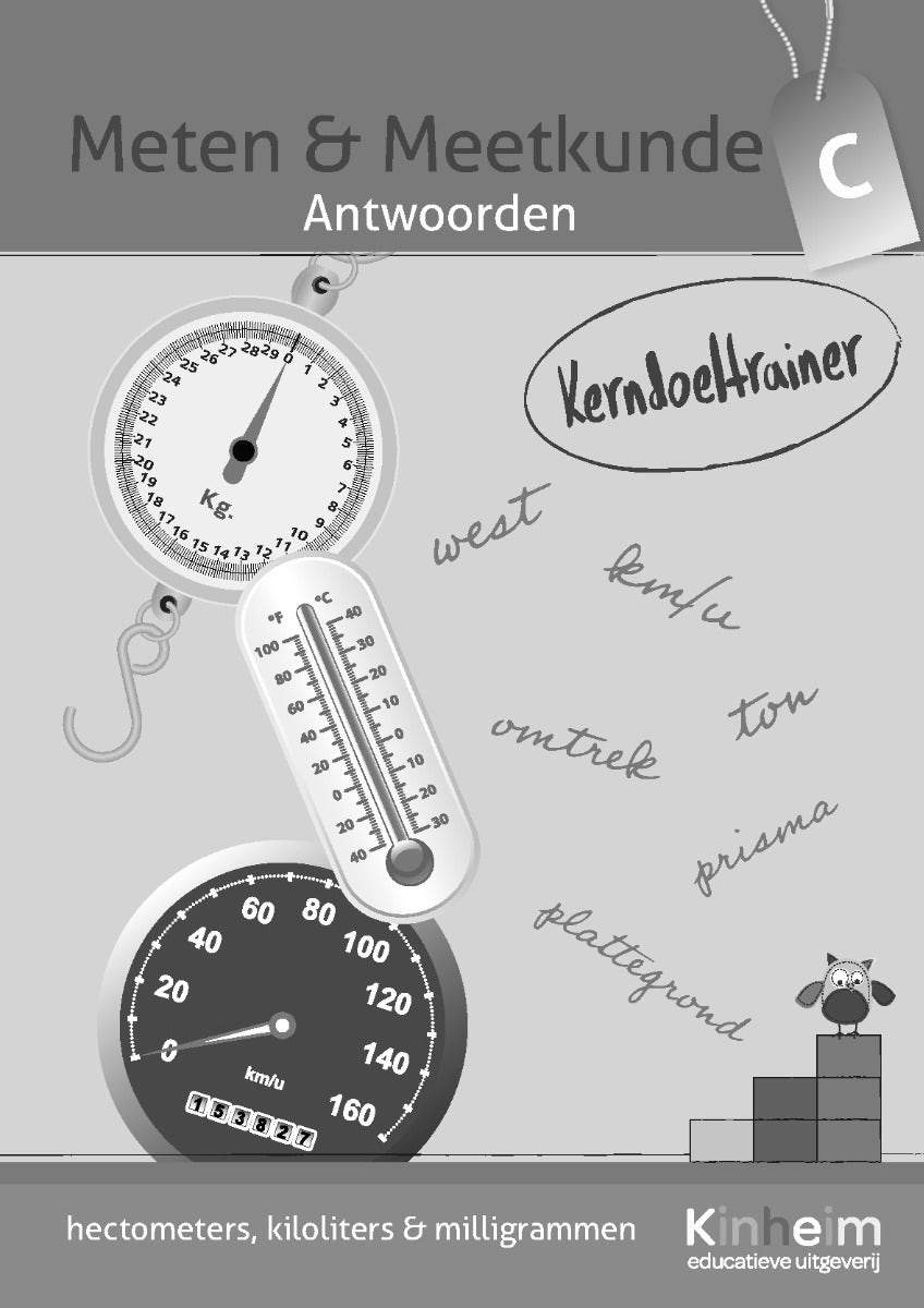 Kerndoeltrainer Meten & Meetkunde C antwoorden
