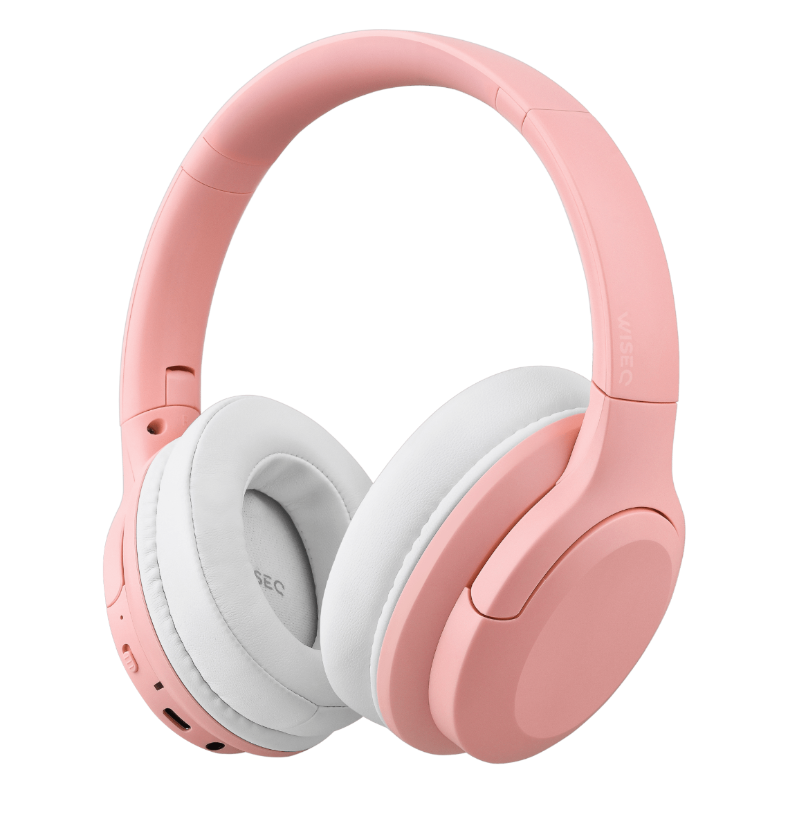 WISEQ Kids ANC - Active Noise Cancelling - Roze