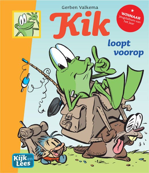 Stripboek Kik - loopt voorop (AVI M3)
