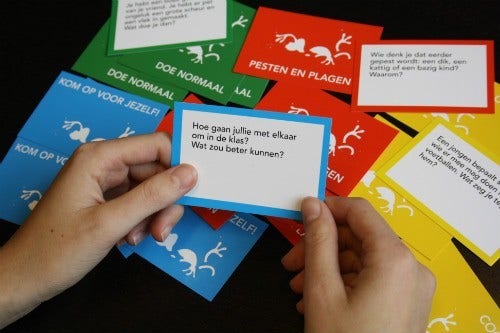 Kikkerbecool - uitbreidingsset - Voorbeeld kaart