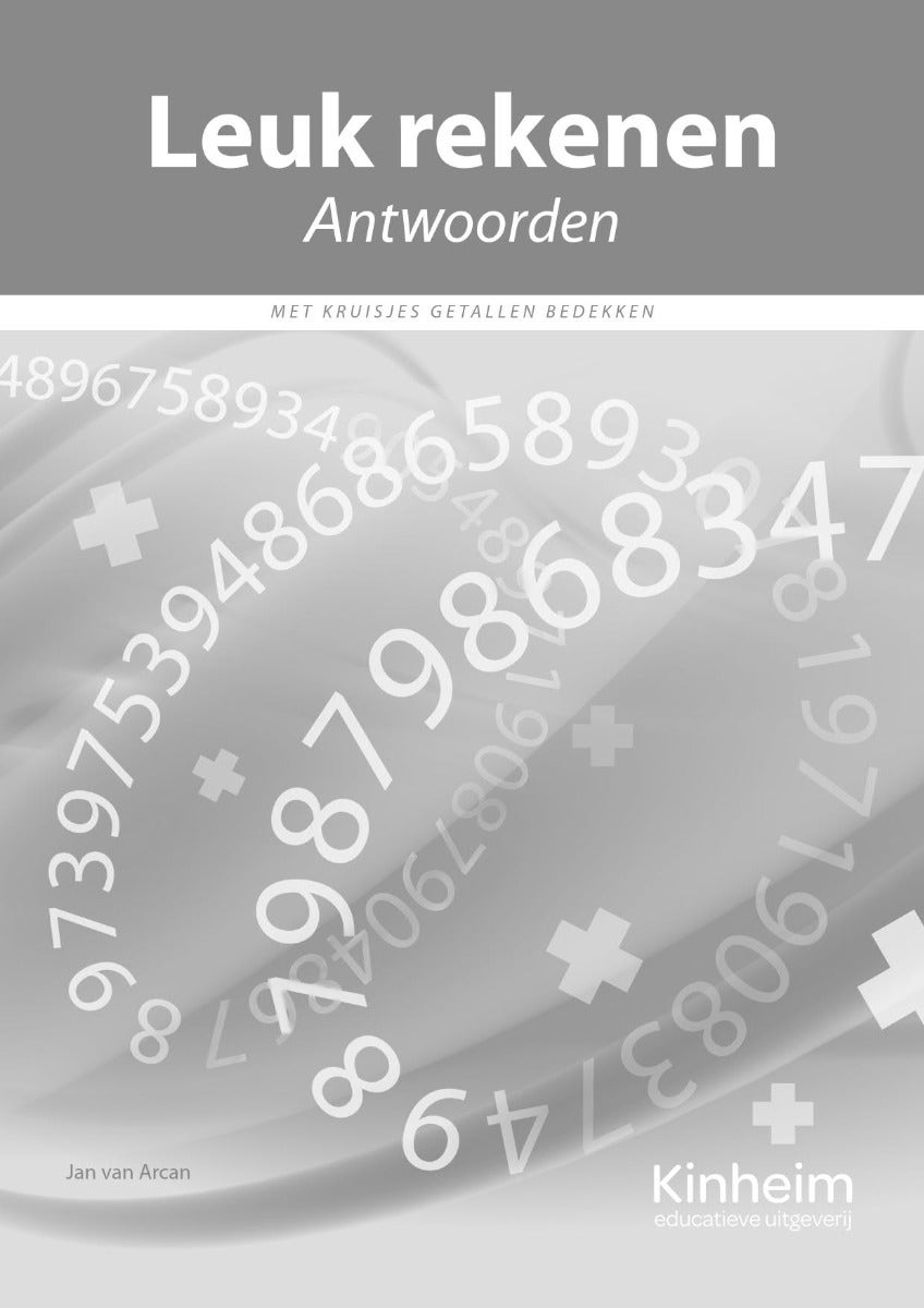 Leuk Rekenen Antwoordenboek - Groep 3 t/m 8