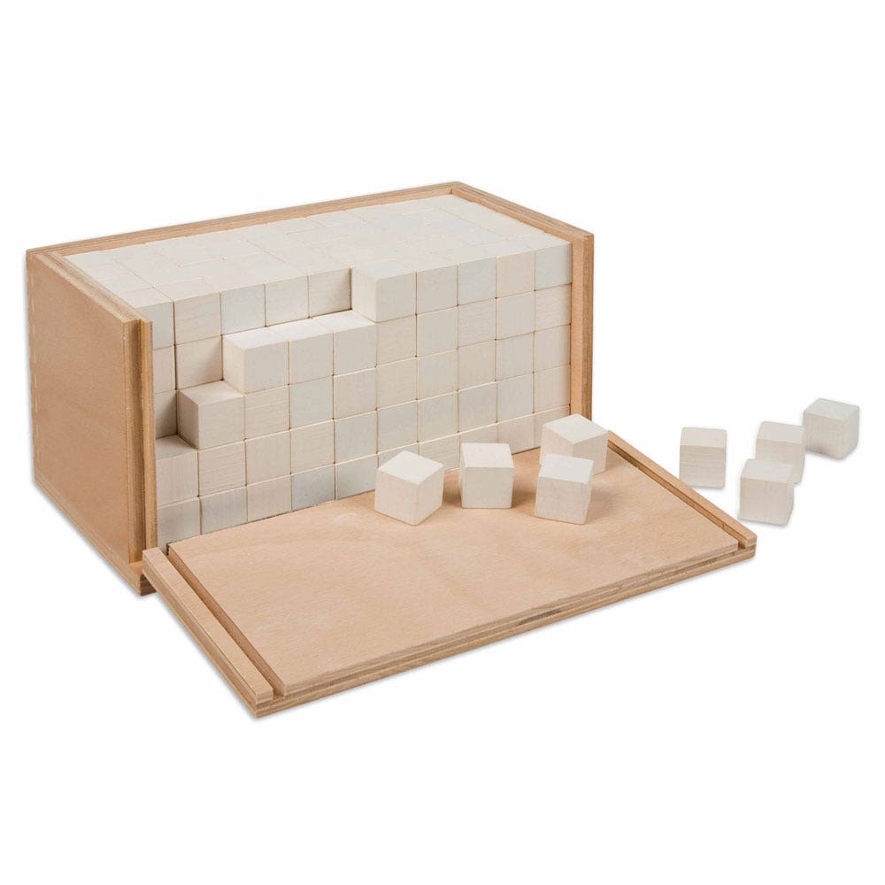 Kist met 250 kubussen