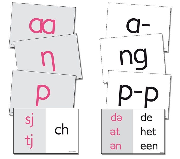 Klank & Letter (set 145 kaarten)