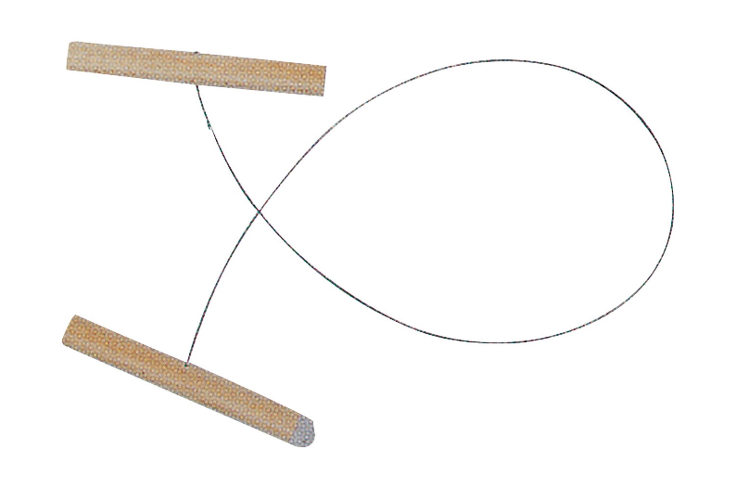 Kleisnijder | Houten model met staaldraad