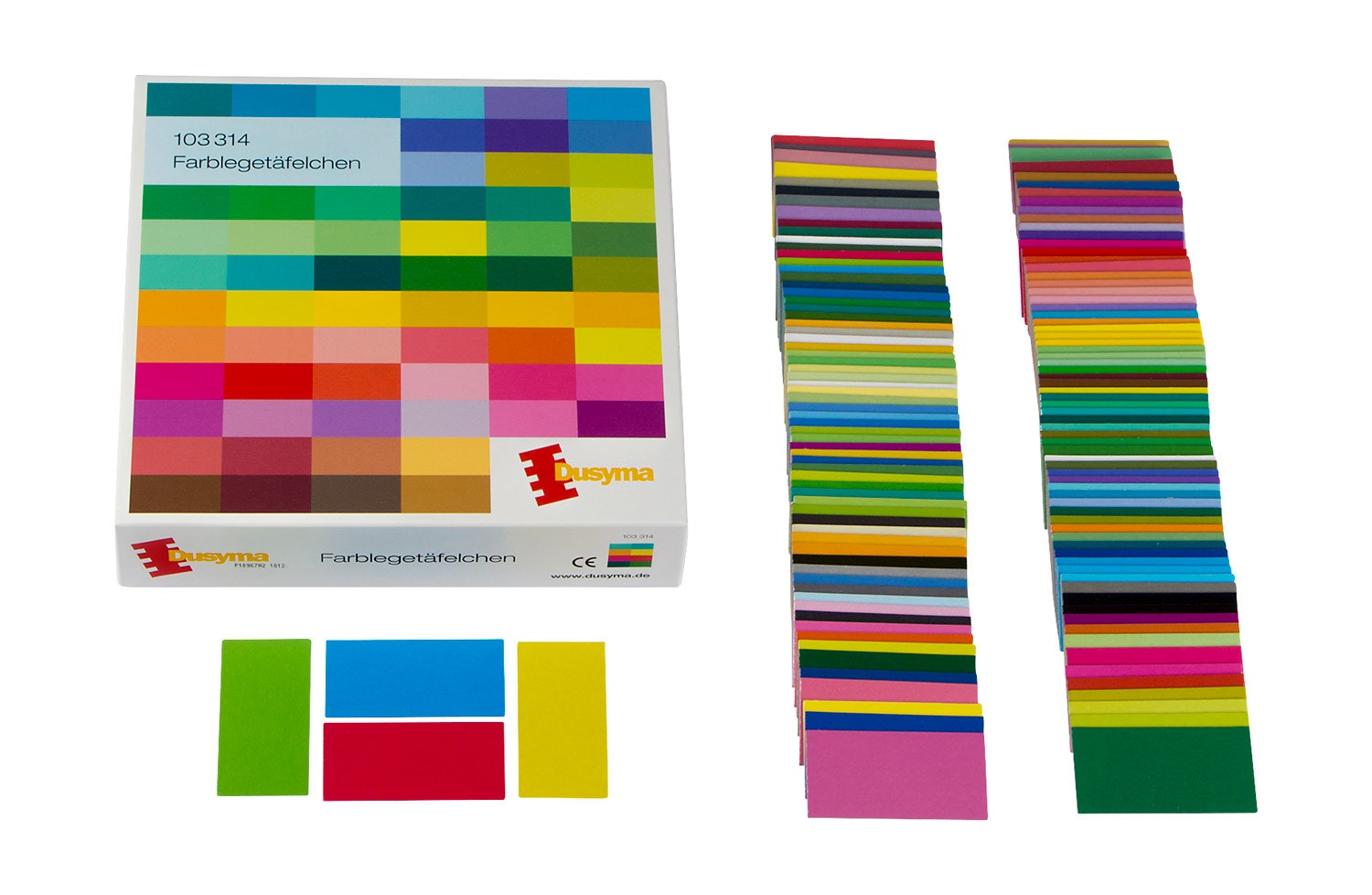 Kleurenplankjes | 144-delig