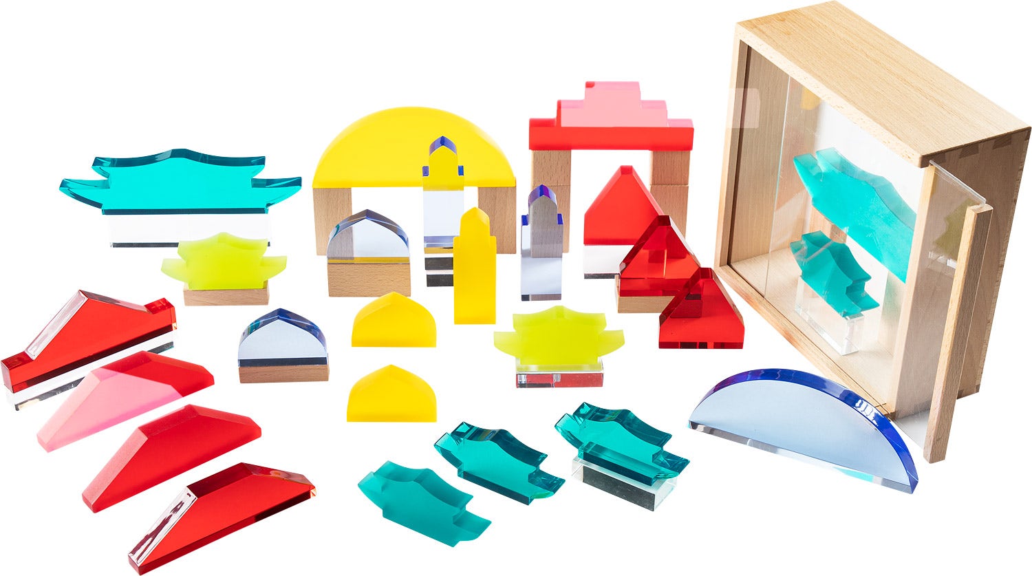 Kleurrijke dakvormen voor blokkentorens | Wereldstijlen