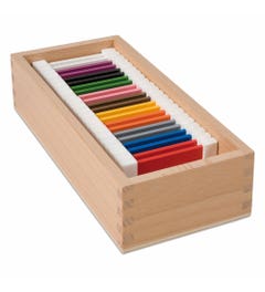 Kleurspoelen: Kistje met 11 paren