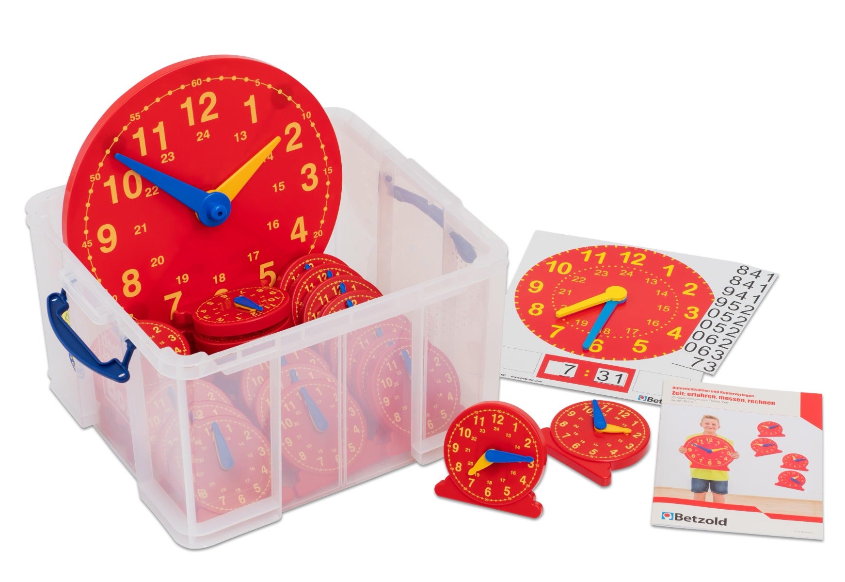 Klassenset Klokken XL