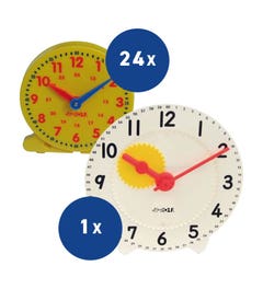 Klokkenset met 24 individuele klokjes en 1 demonstratieklok | de Rolf groep