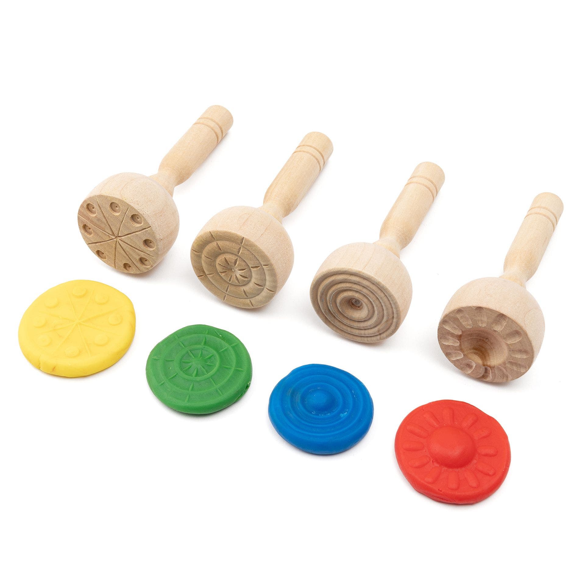 Kneedstempels (set van 4)