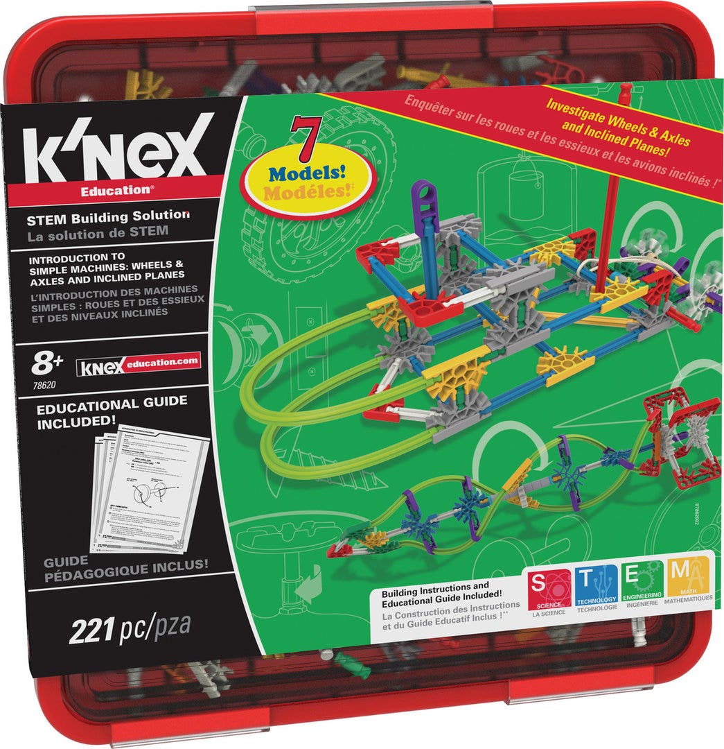 K'nex Education 78620 | Wielen, assen en hellende vlakken