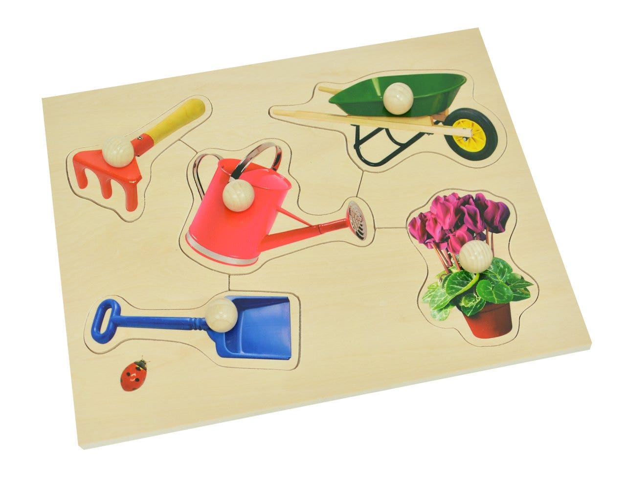 Knoppuzzel | 5 stukjes | Tuin