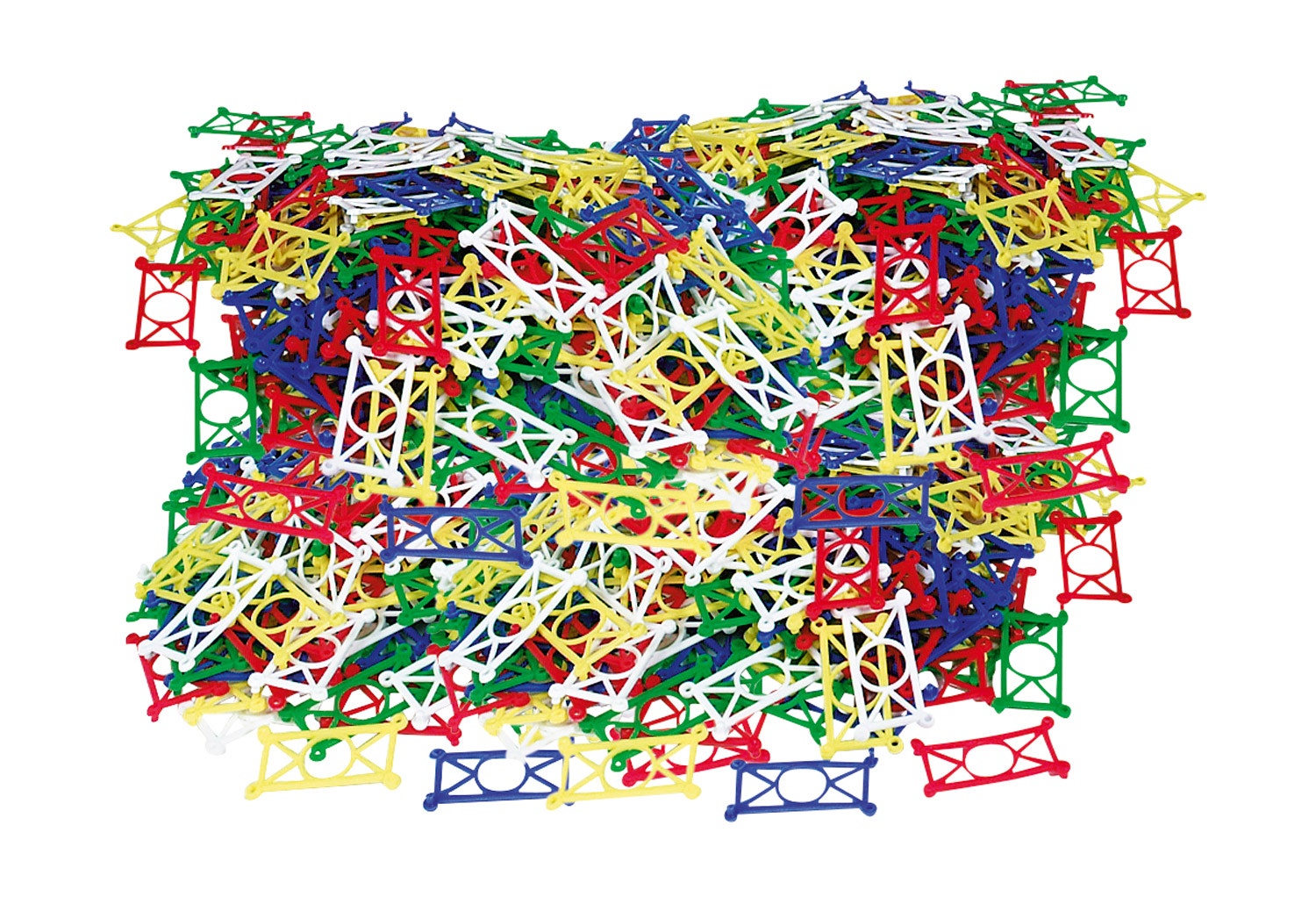 Knüpferli knoopelementen | Kleur | ca. 1000 stuks