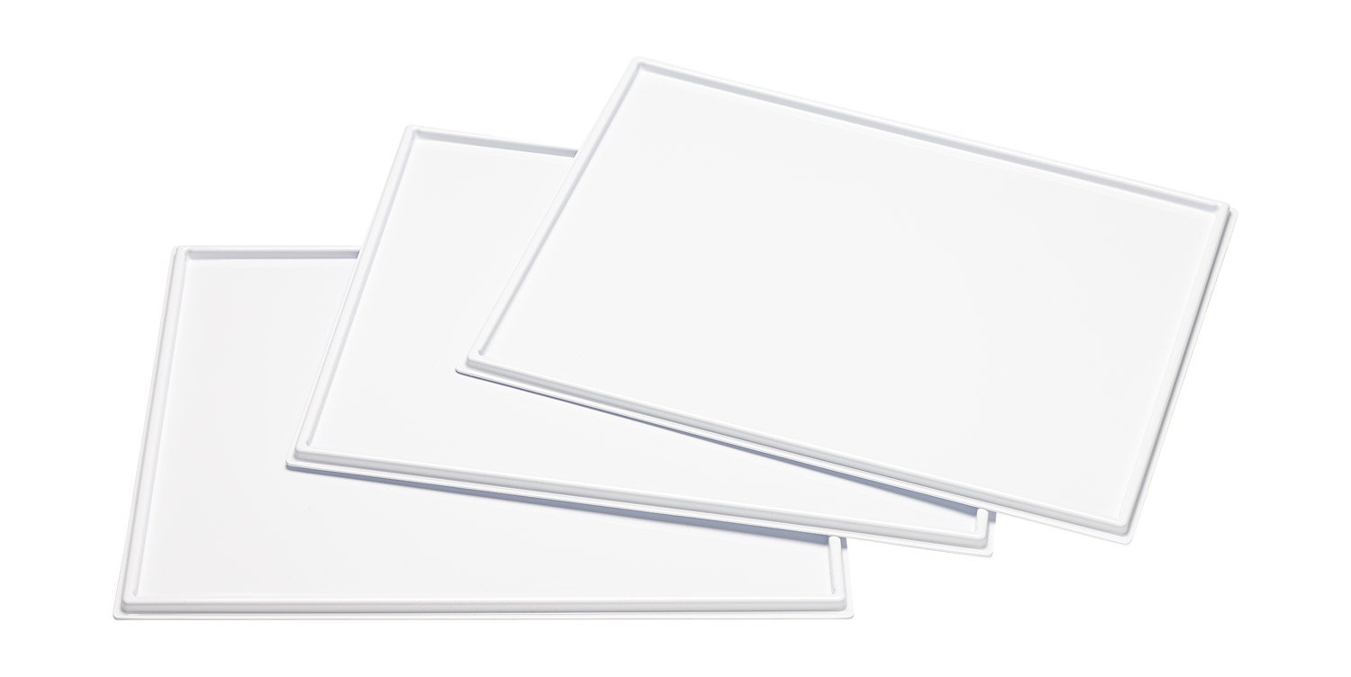 Knutseldienblad met opstaande randen A3-formaat (3 stuks)