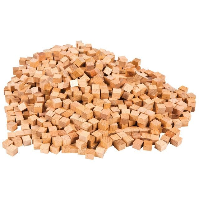 MAB kubussen 1 cm3 1000 stuks