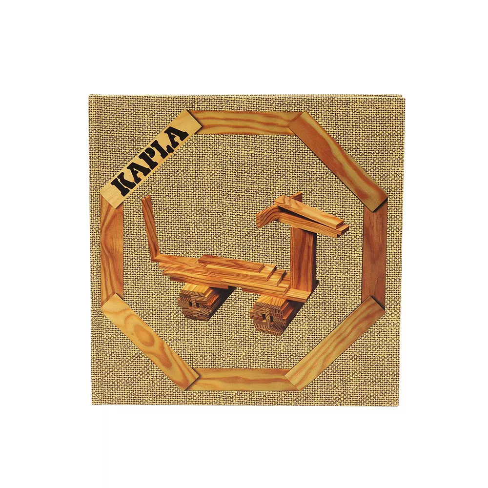 Kapla voorbeeldboek 4 | Bruin | Mens & Dier | Vanaf 3 jaar