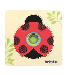 Lagenpuzzel | 4 stukjes | Lieveheersbeestje