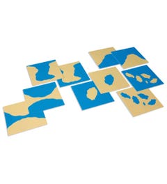 Land- en watervormen opdrachten|Montessori