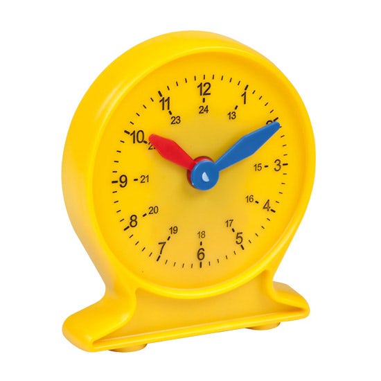 Leerlingenklokje met synchroon mechanisme