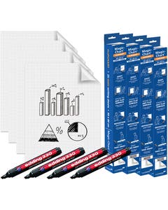 Magic Chart flipover folie (60 x 80 cm) 3+1 gratis
