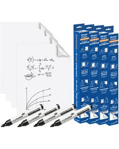 Magic Chart whiteboard folie (60 x 80 cm) 3+1 gratis