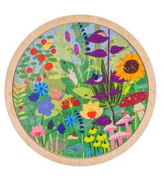 Legpuzzel | Leefgebieden-Tuin (49 stukjes) | Educo