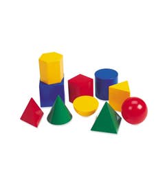 Geometrische vormen - massieve vormen