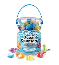 Reken- en teldieren zeefiguurtjes