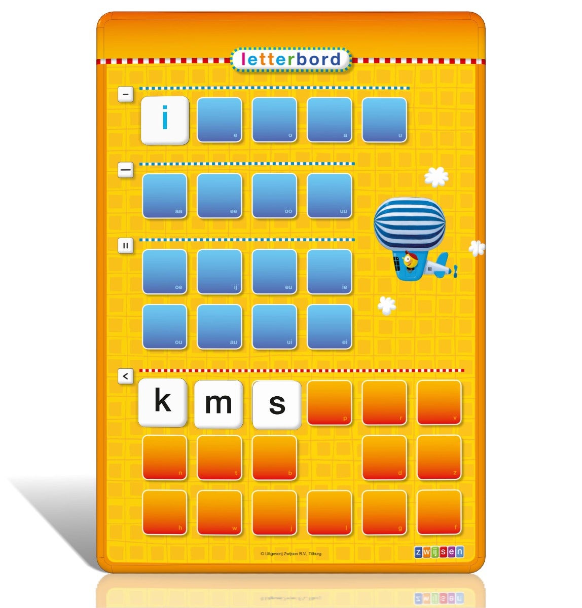 Veilig Leren Lezen Kim-versie Letterbord magnetische letters