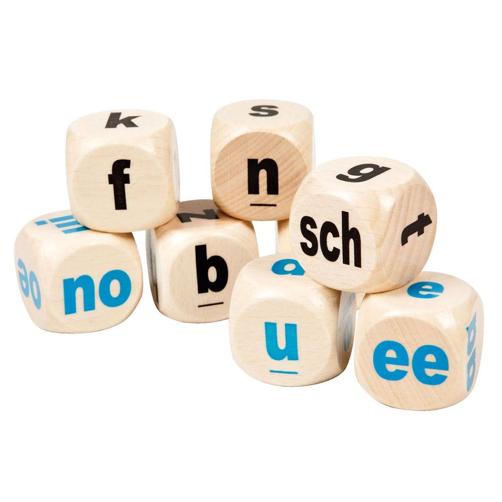 Letterdobbelstenen | 3 cm