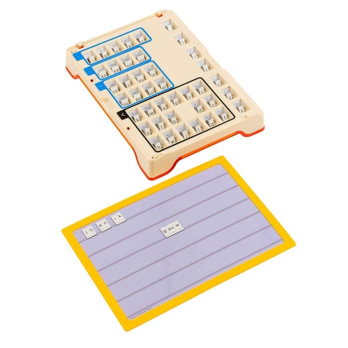 Veilig leren lezen - Kim versie - Legbord magnetische letterdoos