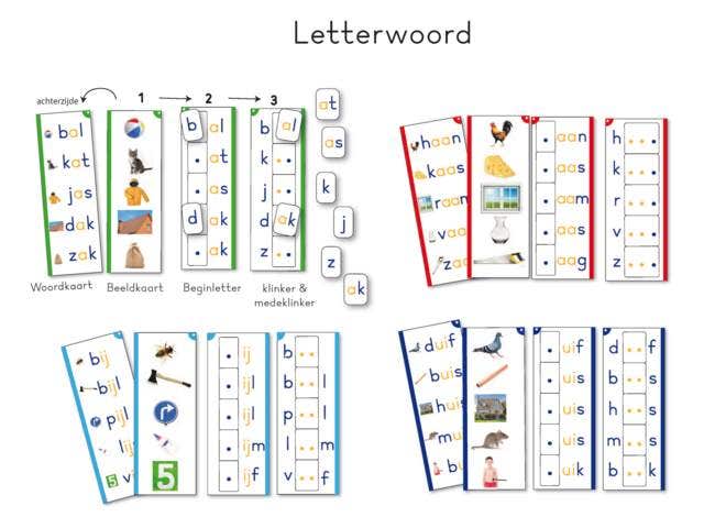 Letters in woord - Rolf Originals