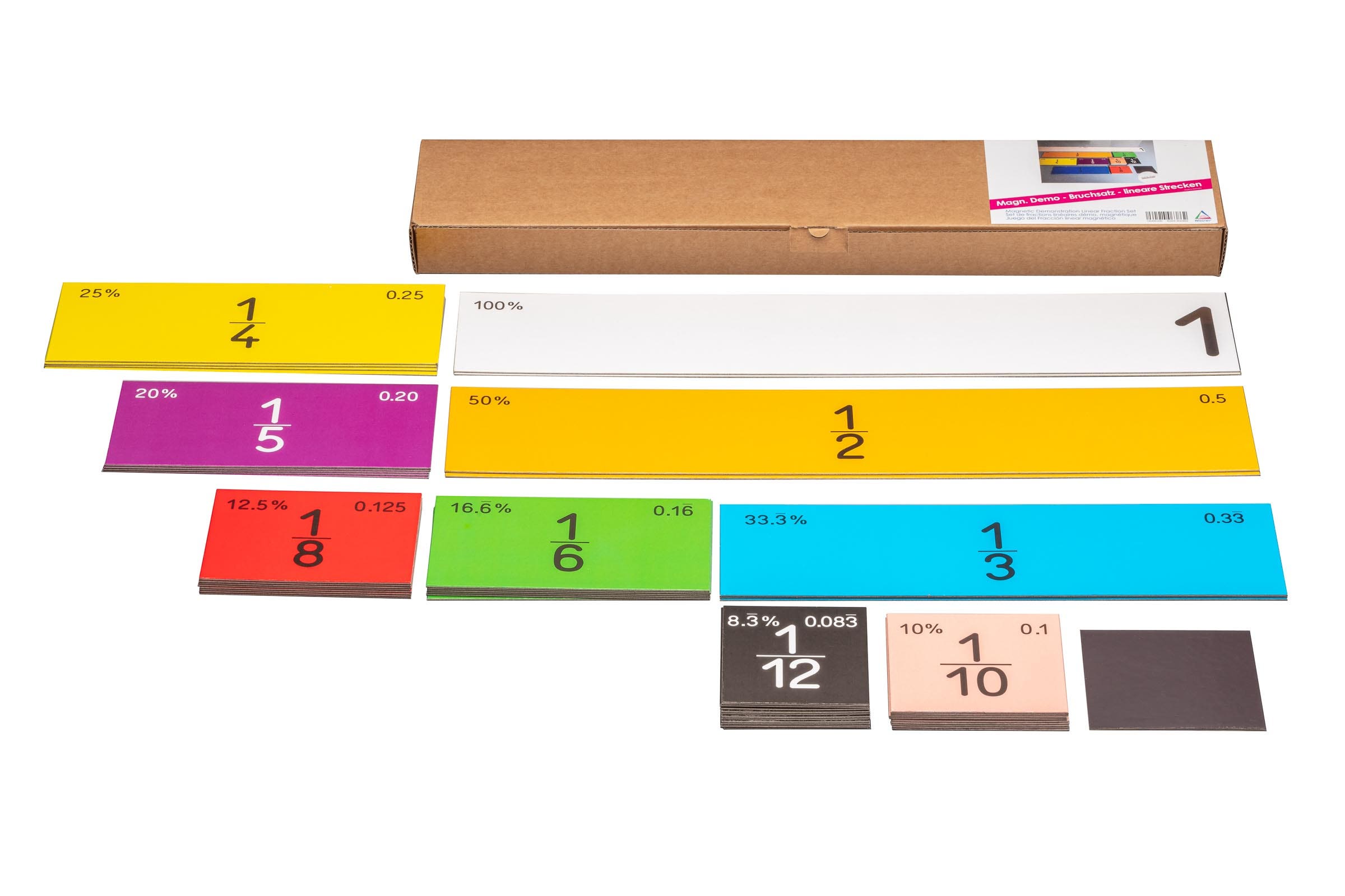 Lineaire Klassikale Breukenset | Magnetisch (51-delig)
