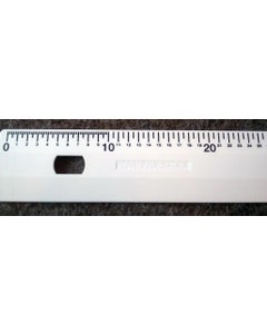 Liniaal met cm indeling