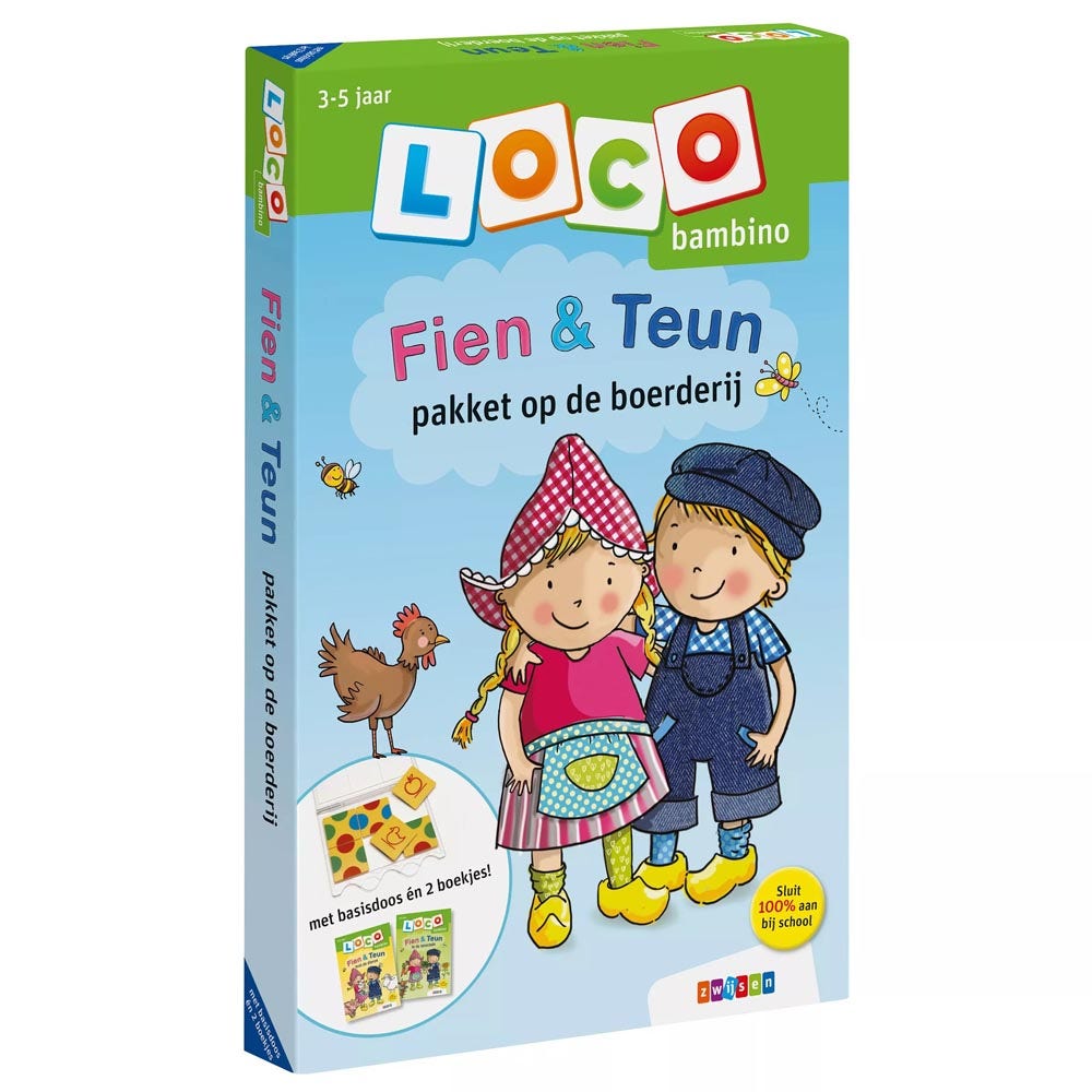 Loco bambino - Fien & Teun | Pakket op de boerderij | Groep 1-2