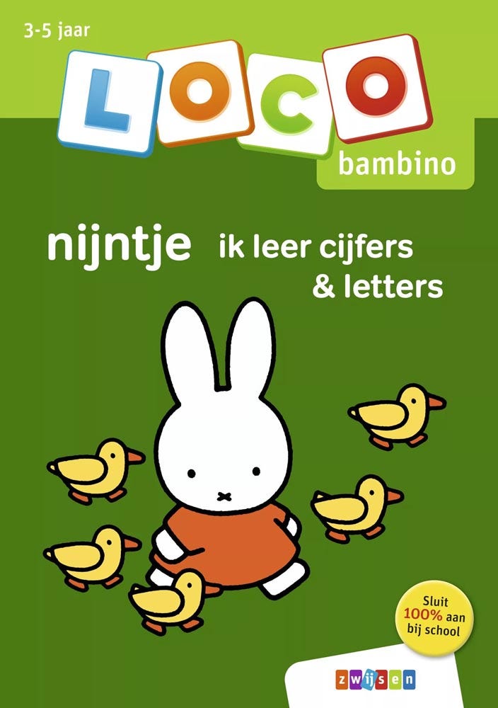 Loco bambino - Nijntje | Ik leer cijfers & letters | Groep 1-2