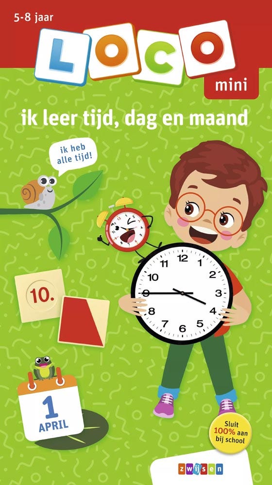 Loco mini - Ik leer tijd, dag en maand | Groep 5-6