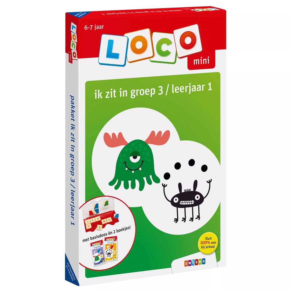 Loco mini - Ik zit in groep 3 | Pakket | Groep 3