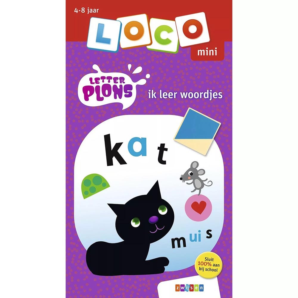 Loco mini - Letterplons | Ik leer woordjes | Groep 1-3