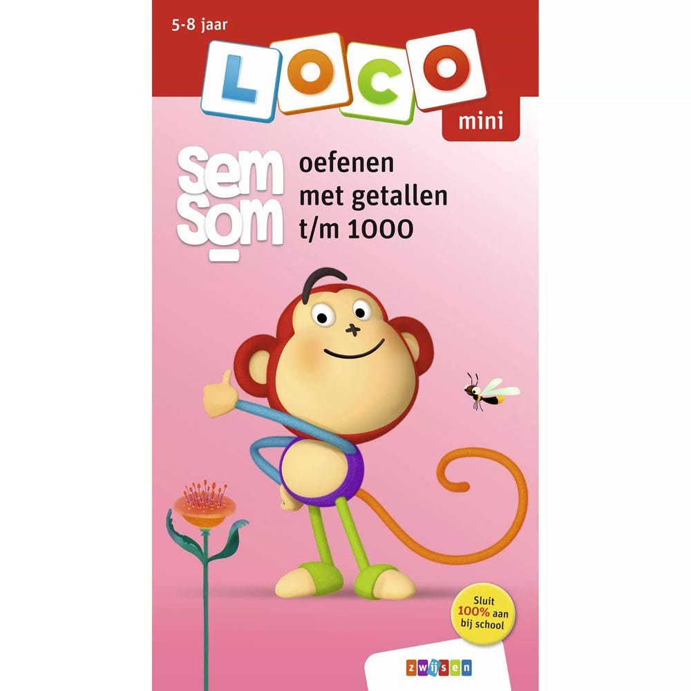 Loco mini - Semsom oefenen met getallen t/m 1000 | Groep 2-4