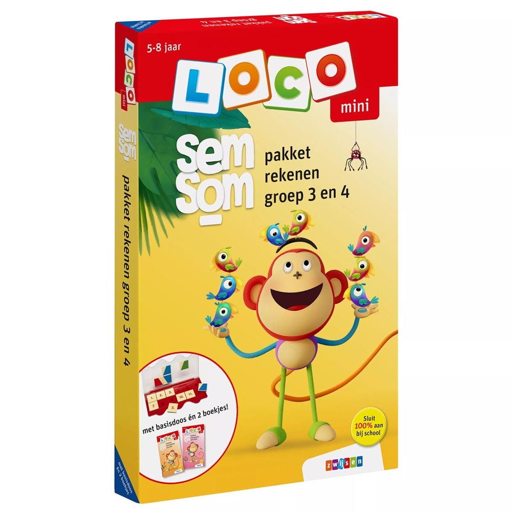 Loco mini - Semsom rekenen | Pakket | Groep 3-4
